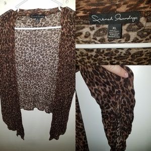 Leopard cardigan